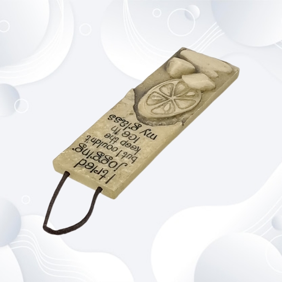 Humorous Lemon Wall Hanging - Picture 3 of 5